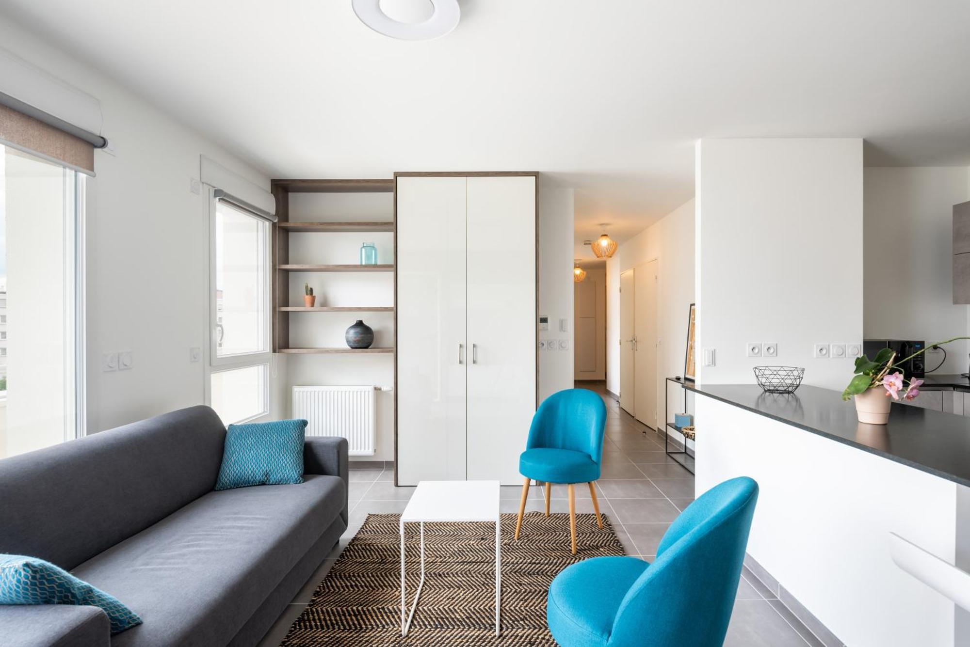 Appartement De Standing Avec Grande Terrasse 빌뢰르반 외부 사진