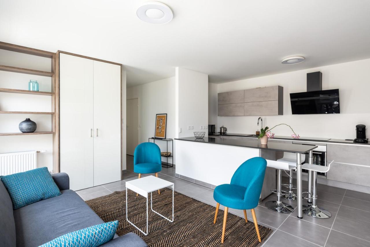 Appartement De Standing Avec Grande Terrasse 빌뢰르반 외부 사진